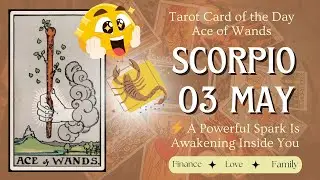 ♏ Scorpio &ndash; May 3, 2025 ⚡ A Powerful Spark Is Awakening Inside You | Tarot Reading