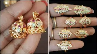 ₹100 jumkas and ₹200 Impon Rings/Whatsapp-7305451406