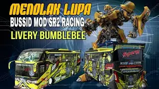 Menolak Lupa  Bussid Mod SR2 Racing Livery Bumblebee | Bus Simulator Indonesia