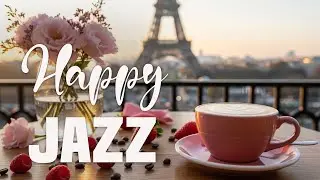 Happy Jazz ☕💖 Coffee Shop Ambiance - Sweet Bossa Nova Instrumental for Cheerful Moods & Relax.