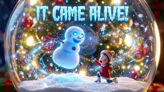 The Secret World Inside a Snow Globe! ❄️ Magical Christmas Story