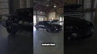 Black Everything on this IROC Camaro! 👤👤