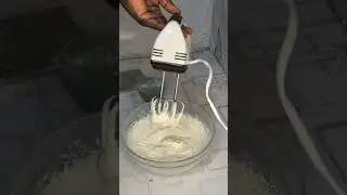 Whipped cream frosting