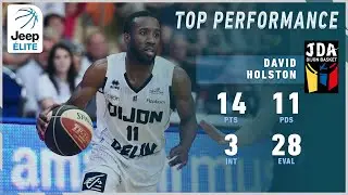 David Holston 14PTS, 11RBS vs Fos-sur-Mer | Highlights Jeep&reg; &Eacute;LITE