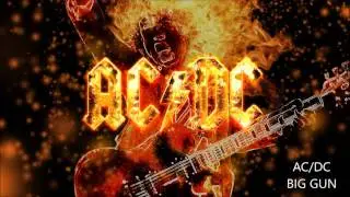 AC/DC - Big Gun (Guitar Backing Track)