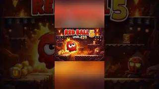 Red Ball 5 Gameplay Level 429 | Epic & Difficult Level #redball5 #gamingshorts #gameplay #bome