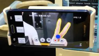 Hand Gesture Recognition System on Android Mobile Device