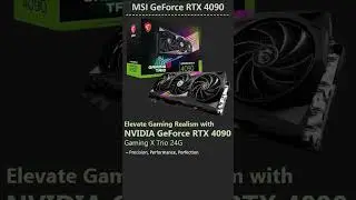 NVIDIA GeForce RTX 4090 Gaming X Trio 24G  #RTX4090  #GeForceRTX4090 #GamingGraphics #GraphicsCard