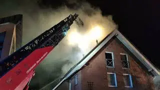 &Uuml;bach-Palenberg: Dachstuhlbrand zu Neujahr