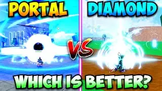 Diamond VS Portal, Which Fruit Is BETTER for PvP In Blox Fruits!?