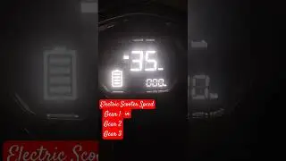 Zelio Electric Scooty Top Speed In Gear 1,2 and 3 #zelio #zelioelectricscooty #electricvehicle