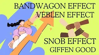 Bandwagon Effect vs. Snob Effect vs. Veblen Effect vs. Giffen Good