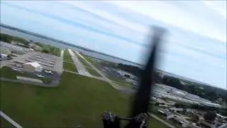 1941 Waco UPF 7 Landing