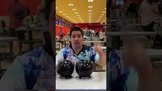What&rsquo;s The Difference Between A Bowling Ball Drilled Pin Up vs Pin Down! #shorts #education #bowling