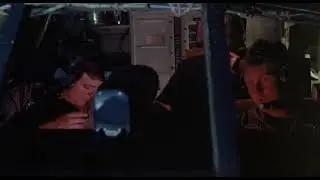 Delta Force 2-The Colombian Connection - Chuck Norris Thinking In An Airplane