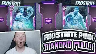 INSANE PINK DIAMOND PULL!! *NEW* FROSTBITE PROMO PACK OPENING! (NBA 2K20 MYTEAM)