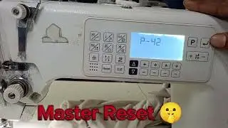 brother plain machine (S-7180A-813p) master reset...!