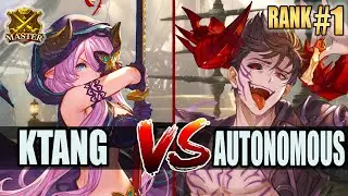 GBVSR 🔥 Ktang (Narmaya) vs Autonomous (Avatar Belial) 🔥 High Level Gameplay