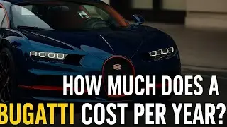 Bugatti Chiron Maintenance Cost: $100,000 Per Year?!