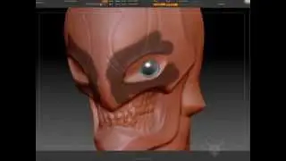 ZBrush4 RAKUGAKI  Z4R2 test