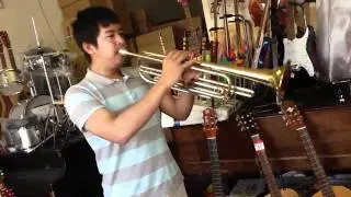 How to play bass trumpet in jazz
