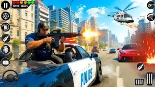 Police Car Chase Simulator 3D Game - Real Cop Cars Driving Simulator 2025 Android gameplay 