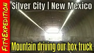 Driving #BoxTruck #camperconversion through the mountains | Silver City