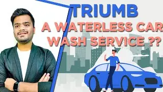 Ever heard of waterless💧CAR WASH SERVICE ?? 🙄🤔 ft. Tanmay Goyal | BizNation TV