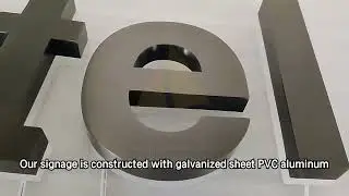 Custom 3D Metal LED Signs for Business &ndash; Eye Catching & Illuminated Branding