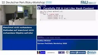 Steffen Winkler - Manchmal nicht vorhandene Methoden auf manchmal nicht vorhandene Objekte aufrufen