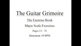 G Major Two String Four Notes Exercise