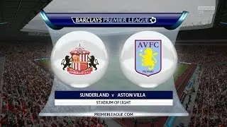 SUNDERLAND V ASTON VILLA PREMIERSHIP FIFA 16