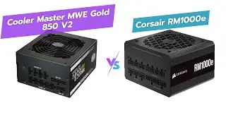 🔌 Cooler Master MWE Gold 850 vs Corsair RM1000e - Power Supply Showdown! ⚡