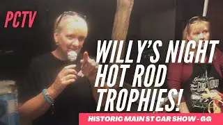PCTV ComfortVision Historic Main Street Car Show Willy&rsquo;s Automotive Night Trophies & raffle 10/01/21