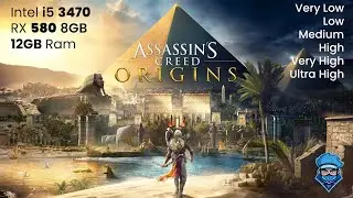 Assassin's Creed Origins | i5 3470 RX 580 8GB