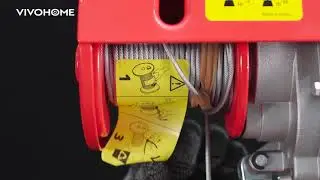 VIVOHOME Electric Hoist, 110V 440 Lbs Winch