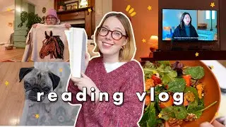 cozy reading vlog: my most anticipated fantasy release was a 5 star read!!