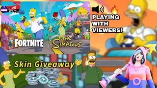 🔴 LIVE NOW &ndash; NEW FORTNITE SIMPSONS SEASON! (Chapter 6 Mini Season 2)
