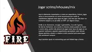 Passos para se tornar um pro player