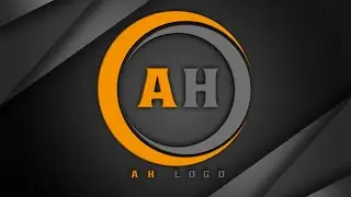 AH Logo design 🔥🔥 new Style [PixeLab]