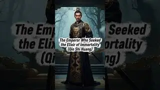 The Emperor Who Seeked the Elixir of Immortality (Qin Shi Huang) #history #shorts #storytime #legend