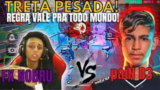 TRETA PESADA - VEJA COMO TUDO COME&Ccedil;OU! X TREINO DEU TRETA? FREE FIRE CLIPES[HD]