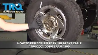 How to Replace Left Parking Brake Cable 1994-2001 Dodge Ram 1500
