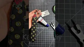 DIY lip balm keychain