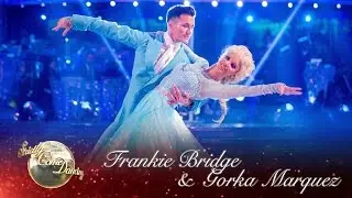 Frankie Bridge and Gorka Marquez American Smooth Foxtrot to ‘Let It Go’ from Frozen - Strictly 2016