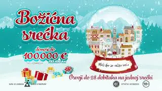 Božićna srećka Hrvatske Lutrije! ⛄✨🎁