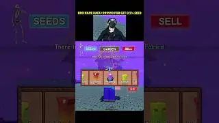 Bro Have Luck for Get 0.5% New Seed at Grow a Garden Update Fairy Event
