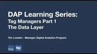 Tag Managers Part 1: The Data Layer