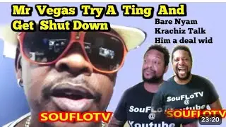 SOUFL SHUT DOWN Mr VEGAS and KILL The KILLA RUMORS.   VEGAS HIDING FROM FLO again NO self defense 😳😩