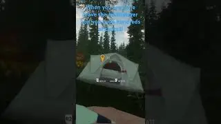 Infinite tent glitch in thehunter Call of the Wild #viral #cotw #shortsviral #gaming